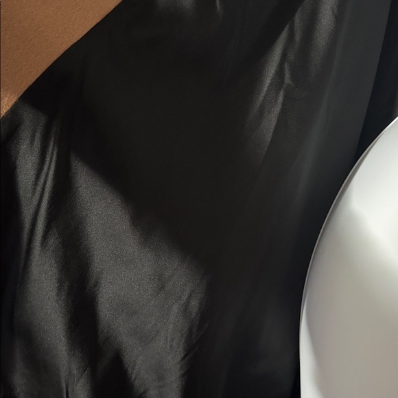 Club Monaco Camel Cape Coat with Black Trim - Picture 4 of 5